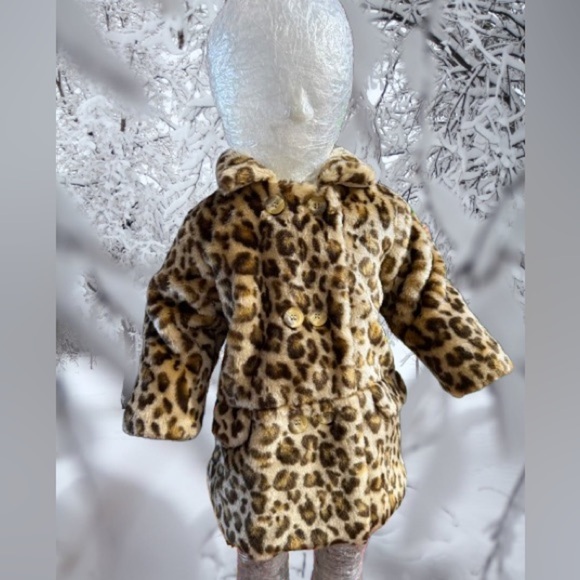 Baby ur it Other - Vintage Baby Ur It, faux leopard coat; sz 12 mos